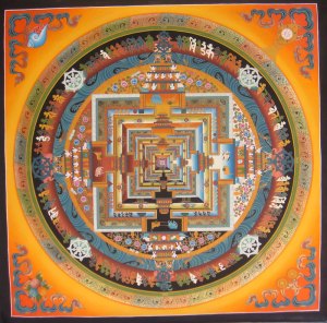 1.Mandala 92x92 cm